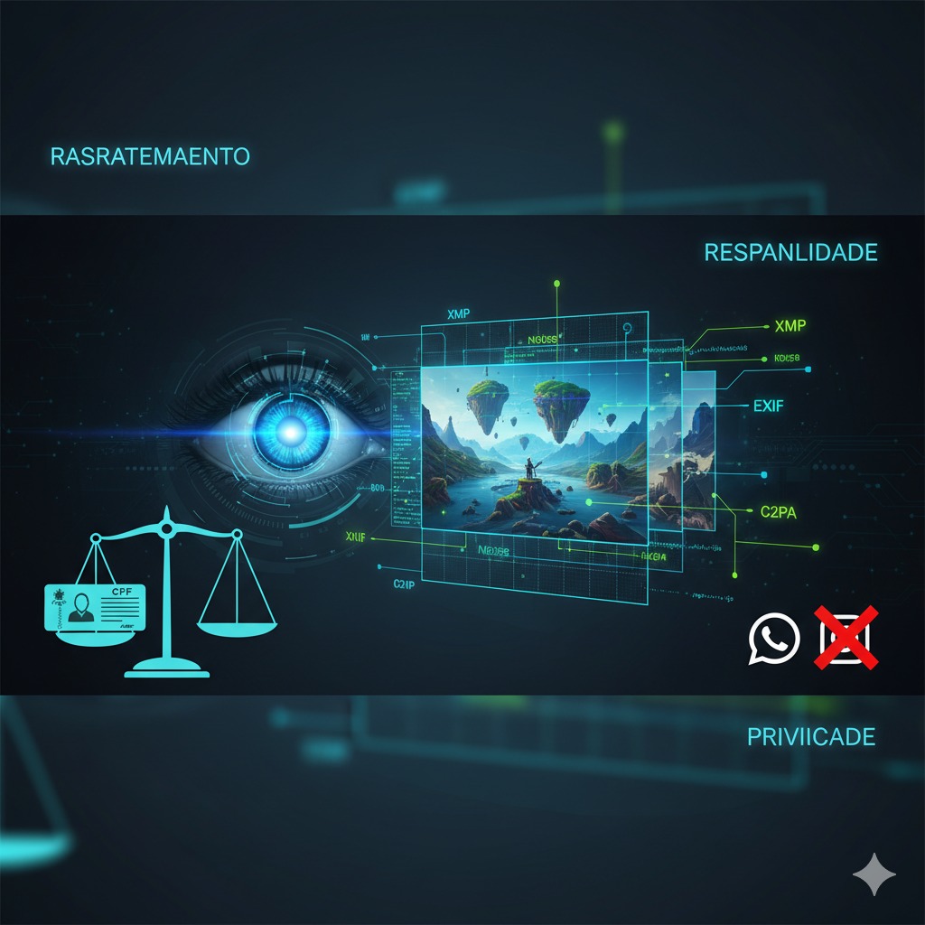 Rastreio na Produção de Imagens e Vídeos Gerados por IA